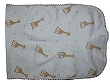 Kissy Kissy baby-boys Infant Sophie la girafe印刷Burpパッド カラー: ブルー