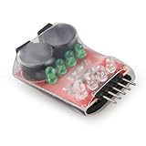 SODIAL(R) アラームアラームLEDバッテリー電圧インジケーターテスター2S-4SリチウムポリマーRC