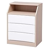 アイリス オープントップチェスト/OTC-593 フレンチオーク/ホワイト/590x401.5x790mm