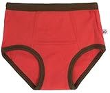 ズッキーニ  (Zoocchini)【日本正規品】トレーニングパンツ オーガニックコットンきつねのフィンリー (2T/3T) レッド 1枚セット ZOO13501-2T/3T