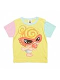 (マイファーストヒステリック) MY FIRST HYSTERIC エンジェルコット HYS-MINI POPPETS!クレイジーパターン半袖Tシャツ 90cm イエロー