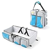 KLUMA　ベビーベッド　簡易　ママパッケージ　おむつバッグ　多機能　折り畳み　持ち運び　おむつバッグ旅行　便利　大容量