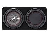 Kicker 43TCWRT102 CompRT10 10インチ サブウーファー 薄型エンクロージャー 2オーム 400W