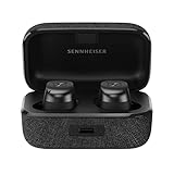 【Amazon.co.jp限定】ゼンハイザー (Sennheiser) ワイヤレスイヤホン MOMENTUM True Wireless 3 グラファイト（バッテリー強化版） 高性能シングルダイナミックドライバー 低遅延 aptX Adaptive マルチポイント ノイキャン 外音取込 Blueto