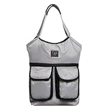 7 A.M. Enfant Barcelona Diaper Bag, Gray by 7A.M. Enfant