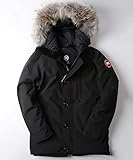 Lサイズ CANADA GOOSE JASPER ブラック 黒 サザビーリーグ 2018AW 国内正規品 カナダグース ジャスパー ダウンジャケット