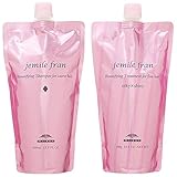 【セット】ミルボン MILBON ジェミールフラン シャンプー ダイヤ レフィル + トリートメント シルキーシャイニー レフィル 各400mL レフィルセット