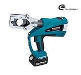 CGOLDENWALL 電動油圧ハイドロプライヤー、　ケーブルカッター油圧パンチャー三用　圧着範囲：16~300mm²、切断能力:φ40㎜、　穴開け能力；φ22.5㎜~61.5㎜【一年安心保証】