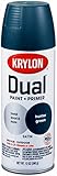 Krylon 8827 'Dual' Satin Hunter Green Paint and Primer - 12 oz. Aerosol [並行輸入品]