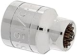 SK Hand Tool 45210 12 Point 3/8-Inch Drive Standard Socket, 5/16-Inch, Chrome [並行輸入品]