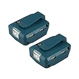 USBアダプタ ADP05 マキタ 互換 充電式 LEDワークライト ML801 フラッシュライト 14.4V 18V用 バッテリーホルダー makita LXT BL14 BL18 Li-ionバッ