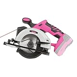 The Original Pink Box PB18VCIR Cordless 18-Volt Lithium-Ion Circular Saw, Pink [並行輸入品]