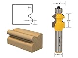 Yonico 13109 5/32-Inch Radius Corner Bead/Beading Router Bit 1/2-Inch Shank by Yonico