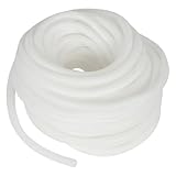 uxcell ドレン ホース 蛇口82Ft 25M ホワイト 柔軟なプラスチック製 パイプチューブ