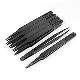 4.7" ロングプラスチック抗静的には、ヒントピンセット10個入りを指摘しました