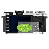 3枚 VacFun フィルム ， ライカ LEICA X2 向けの 保護フィルム 液晶保護 フィルム 保護フィルム（非 ガラスフィルム 強化ガラス ガラス ）