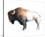 Avery Tillmonプレミアムシックラップキャンバス壁アート印刷題名カラフルBisonダークブラウン 30" x 24" 2485488_24_30x24_none