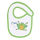 Funkoos 123 Jump Organic Cotton Bib for Newborn Baby Infant Boy by Funkoos