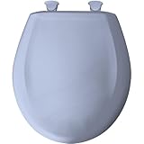 Bemis 200SLOWT 324 Round Closed Front Toilet Seat, Oxford Blue by Bemis