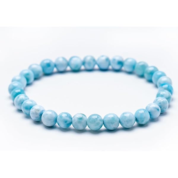 Amazon.co.jp: [京珠堂] ラリマー Larimar ブレスレット ブルー