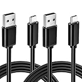 Switch充電用コード USB充電ケーブル スイッチ用 2本 1m 急速充電 wuernine Type C ケーブル Nintendo Switch/Switch Lite/Switch Proコントローラー/Switchドック/Xbox Eliteワイヤレスコントローラー用