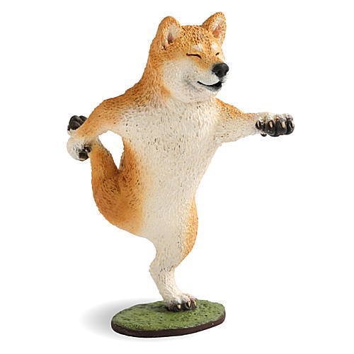 ANIMAL LIFE 犬のヨガマスター ［1.柴犬］(単品)