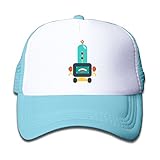 ロボット子ども グリッドキャップ可愛い メッシュ帽子 オスとメス アウトドア