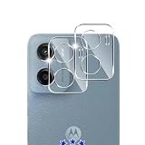 Gosento For モトローラ モト Motorola Moto G66J / G66Y / G56 5G カメラフィルム【3枚入り】ガラスフィルム ラウンドエッジ加工 高透過率 2.5D 硬度9H レンズ保護フィルム