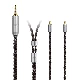 okcsc ZT8 リケーブル A2DC ケーブル イヤホンケーブル 8芯 OFC 金メッキ Audio-Technica用 ATH-CKS1100・ATH-CKR100・ATH-CKR90など適合 2.5mm