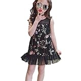 Candykids キッズ/ジュニアドレス　スパンコール　マキシ丈スカート　フォーマル/結婚式/ピアノ発表会 子供ワンピース　フォーマル　キッズ お姫様 ドレス お出かけ 結婚式 (100cm, ブラ