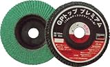 TRUSCO GPトッププレミアム ダブルフラップ 外径100Φ10枚入 60#