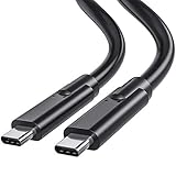 USB Type Cケーブル Thunderbolt 3ケーブル用 Ancable 5フィート TB3ケーブル 100W充電 20Gbps データ転送対応 Type-C MacBook/USB-Cドッキングステーション対応
