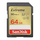 64GB SanDisk サンディスク Extreme SDXC UHS-I U3 V30対応 R:90MB/s W:40MB/s 海外リテール SDSDXVE-064G-GNCIN