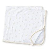 ポロラルフローレン アヒル柄 コットンブランケット イエロー フリーサイズ [並行輸入品]