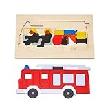 George Luck 2重パズル W消防車