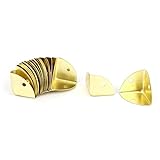 uxcell ボックスコーナープロテクター　ネックレス　ブラストーン　端部保護　ジュエリー　保護カバー　プロテクター　20個