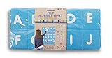 Children's Felt Alphabet Matching Chart for Pre-K