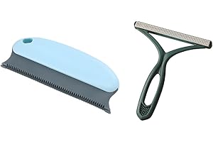 FUGSHIYI 毛取り らくらく抜け毛グローブ 猫の毛 掃除 ペットの毛取り ターミネーター カーペット 掃除 猫の毛取りブラシ 抜け毛取り 猫 犬 けだまとり ファーゴ 絨毯クリーナー 毛とりブラシ 掃除機 洗濯ボール グローブ 猫のけとりクリーナー ケモトリスイーパー ペット 毛 とり