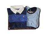ラルフローレンの子供服　POLO　RALPHLAUREN　ベビー　出産お祝いセット　男の子（長袖）　７５ｃｍ [並行輸入品]