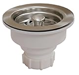 Plumbest B02-401 Decorative Basket Strainer, Brushed Stainless [並行輸入品]