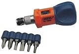 Draper 18927 Ratchet Screwdriver and Bit Set [並行輸入品]