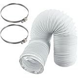 spares2go Ventホース& Jubileeクリップキットfor Servis Vented Tumble Dryer ( 4インチ/ 100 mm直径)