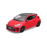 Maisto（マイスト） 1/24 トヨタ ヤリス GR 2021 レッド ／ ミニカー ダイキャストカー 完成品 32909 RD