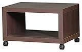 白井産業 【SHIRAI】 TV台 ローボード キャスター付 3560C ダークブラウン BZK-CLU3560C DK