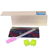 Kesoto ハンドメイド　シリコーン　ソープモールド　スクレーパー　DIY　ロープ　清潔簡単　再使用可能　1000g　