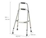 【パッセジャータ】 折りたたみ コンパクト 歩行器 6段階高さ調節 アルミ製 軽量 コンパクトウォーカー SA0808701