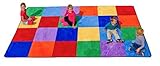 Learning Carpets Colorful Grid Rug Large/8'5 x 11'9 [並行輸入品]