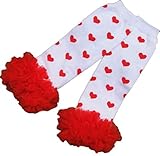 ガールズソックス、膝rukiwaベビーガールズフラワー付き脚ソフトWarmerソックス( C )