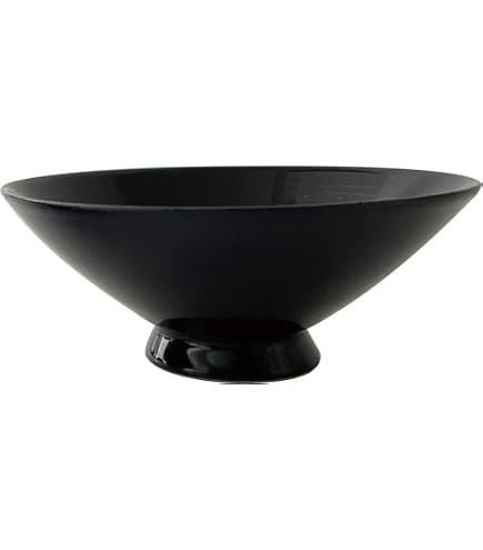 Amazon | 河南天目平茶碗 宋時代 箱なし 高5.1×径16.1cm | ノー