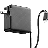 サンワダイレクト AC充電器 type-c PD65W ケーブル一体型 ケーブル長1.8m ノートパソコン充電器 スマホ タブレット 小型 持ち運び ブラック 700-AC037BK